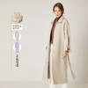 Famecoco范可儿绵羊毛呢中长款毛呢大衣收腰外套F198AC016 商品缩略图0