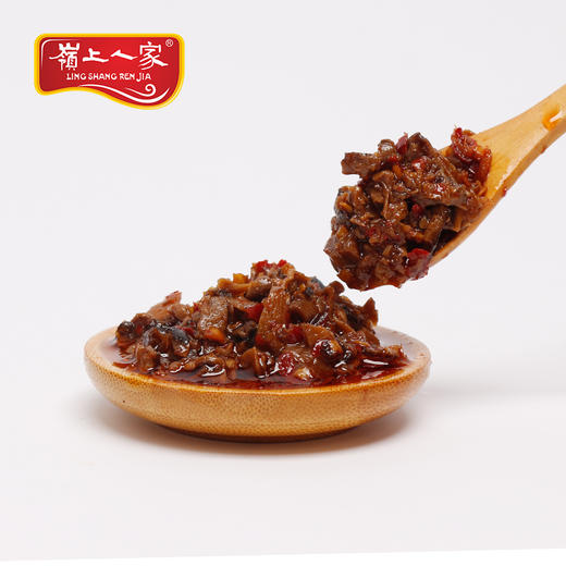 【宜昌助农馆】岭上人家 香菇酱 240g/瓶 商品图2