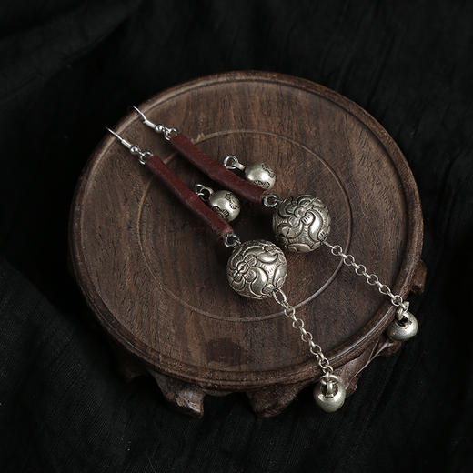 雨霖铃民族风耳环 | 手工之作 | 现货加急发  商品图1