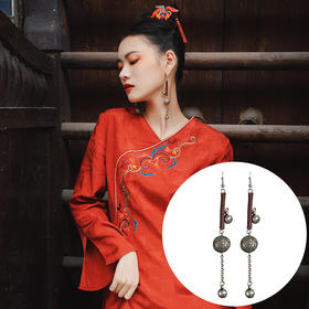 雨霖铃民族风耳环 | 手工之作 | 现货加急发 
