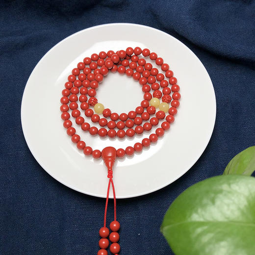 6毫米红砂蜜蜡多圈手链 饰品美物 商品图0