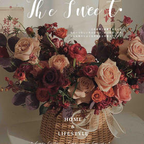 花艺 微光 · 花篮