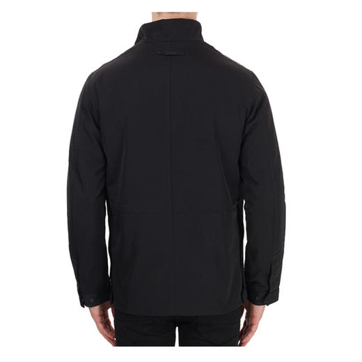 EMPORIO ARMANI 阿玛尼 高领常规版型男式大衣 黑色 6H1BD6 1NXZZ 0999 商品图1