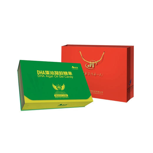 【90粒3个月用量】澳倍健 DHA藻油夹心软糖 商品图3