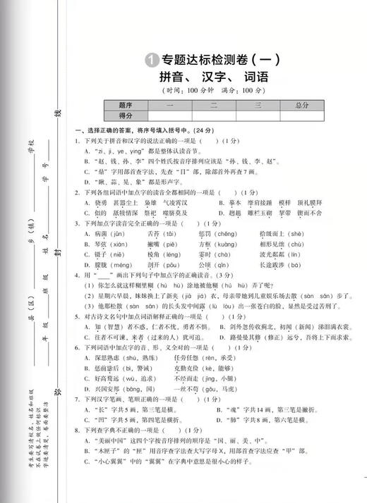 小升初总复习 语文 商品图4