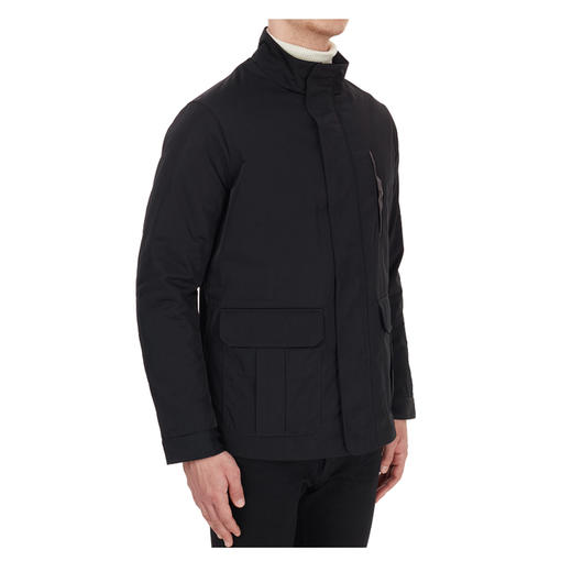 EMPORIO ARMANI 阿玛尼 高领常规版型男式大衣 黑色 6H1BD6 1NXZZ 0999 商品图3