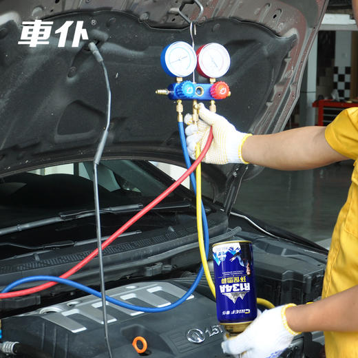 车仆汽车空调制冷剂 R134a环保雪种 车用冷媒 无氟利昂r22正品冷冻油 商品图6