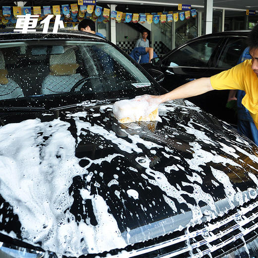 车仆带蜡洗车液2L套装 强效去污 车面打蜡 滋润车漆 商品图3