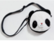 乐活熊猫毛绒挎包