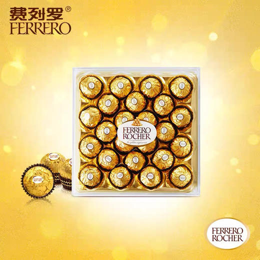 【年货】意大利费列罗金莎巧克力24粒 金球榛果威化巧克力新春贺年版 商品图3