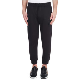 EMPORIO ARMANI 阿玛尼男士腰带裤子 黑色 6H1PQ8 1JQLZ 0999