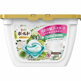 日本 宝洁 洗衣凝珠 含柔顺剂 超治愈艾薇花香 16颗*2盒装