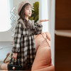 【女童法式复古公主裙】秋冬毛呢格子裙女打底裙子内搭女秋冬连衣裙 商品缩略图2