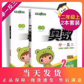 小学奥数举一反三 2/二年级 A版+B版（共2册）