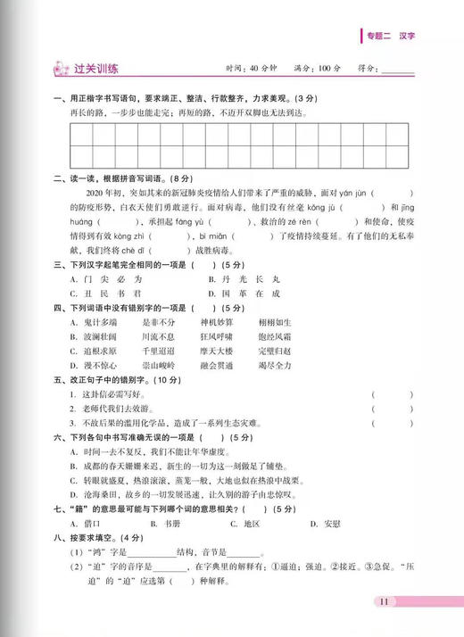 小升初总复习 语文 商品图3