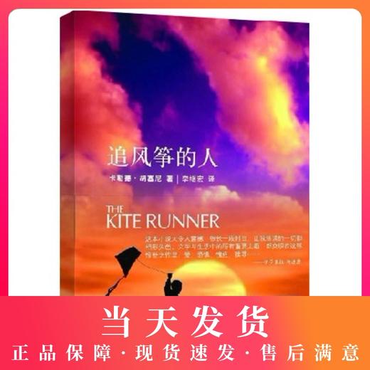 正版包邮追风筝的人胡塞尼中文版灿烂千阳两千万读者口耳相传 情感读物文艺女性现代当代文学随笔畅销书籍【钟书阁】 商品图0