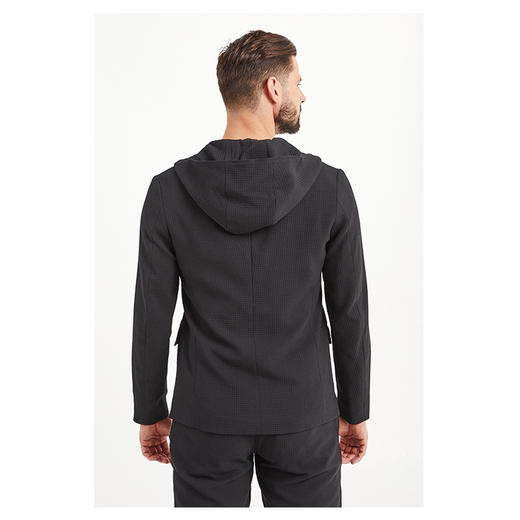 EMPORIO ARMANI 阿玛尼 男士夹克 黑色 6H1GN6 1NFCZ 0999 商品图3