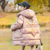 【秋冬新款韩版宽松女童棉服中长款】棉袄女2020年学生面包服中大童中长款 商品缩略图1