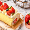 【草莓季】草莓卷（半卷）-怡山店 商品缩略图0