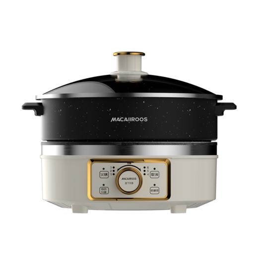 迈卡罗升降火锅智能全自动电热锅多功能蒸煮一体家用电火锅MC-HG160A 商品图10