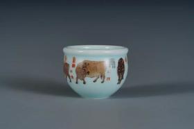 《福牛》系列贺岁年礼丨五牛缸杯