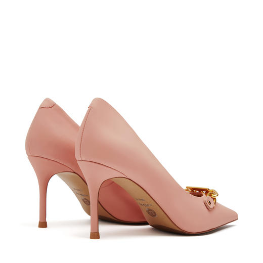 Westory21年金属字母尖头典雅高跟鞋52791 商品图3