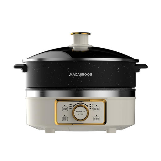 迈卡罗升降火锅智能全自动电热锅多功能蒸煮一体家用电火锅MC-HG160A 商品图9