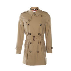 BURBERRY 巴宝莉 男士温布尔顿版型 - 短款 Trench 风衣 卡其色 8015236 A1366