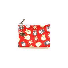 HUJI祤集Komon收纳包风の花小柴达摩蛋