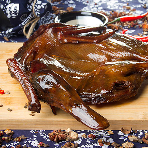 【宜昌助农馆】州上客 即食酱板鸭 微辣 380g/袋 商品图2