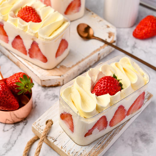 【草莓季】草莓奶油盒子-怡山店 商品图2