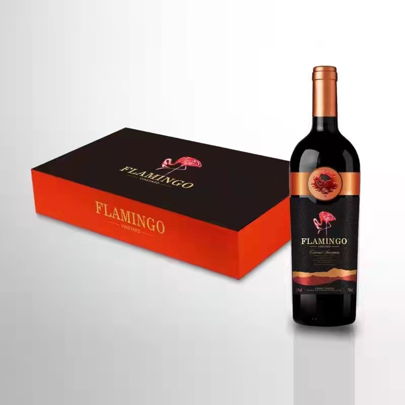 智利粉鹳臻品干红葡萄酒（750ml*6瓶/件）