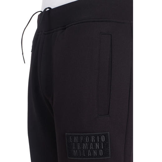 EMPORIO ARMANI 阿玛尼男士腰带裤子 黑色 6H1PQ8 1JQLZ 0999 商品图3