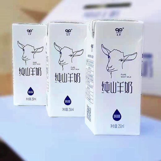 九羊纯山羊奶250ml*10 商品图1
