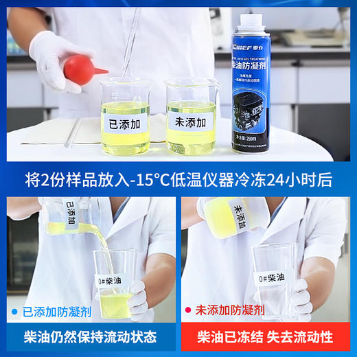 车仆柴油防凝剂 促进燃烧 低温启动液 冬季使用 商品图3