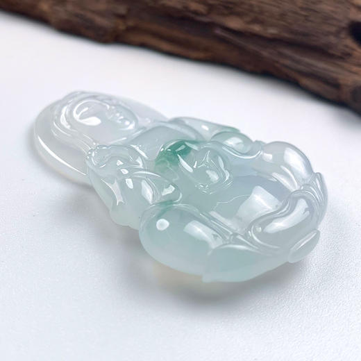 派瑞翡翠 翡翠观音 糯种 飘绿花 商品图1