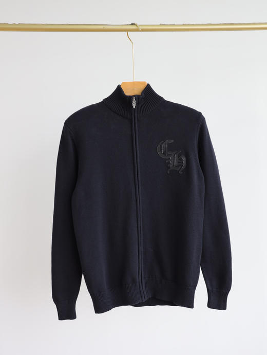 C.H 氪萝心 全棉针织水洗 拉链毛衣 针织衫 MY056 商品图6