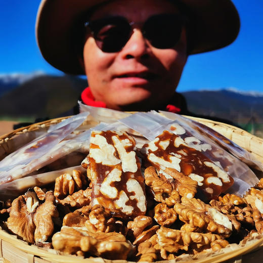 藏地麦芽野生核桃糖 商品图0