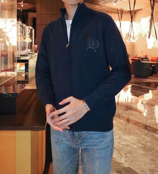 C.H 氪萝心 全棉针织水洗 拉链毛衣 针织衫 MY056 商品图2