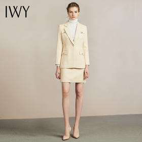 IWY/优雅气质小香风西装套裙女时尚名媛职业裙204007CS1