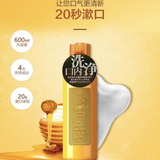 日本 Propolinse比那氏 蜂胶漱口水 600ml 商品图2