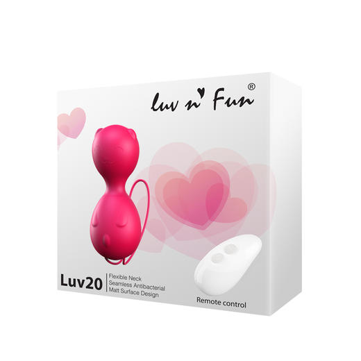英国Luvnfun女用无线遥控跳蛋凯格尔阴道哑铃成人情趣用品 商品图0