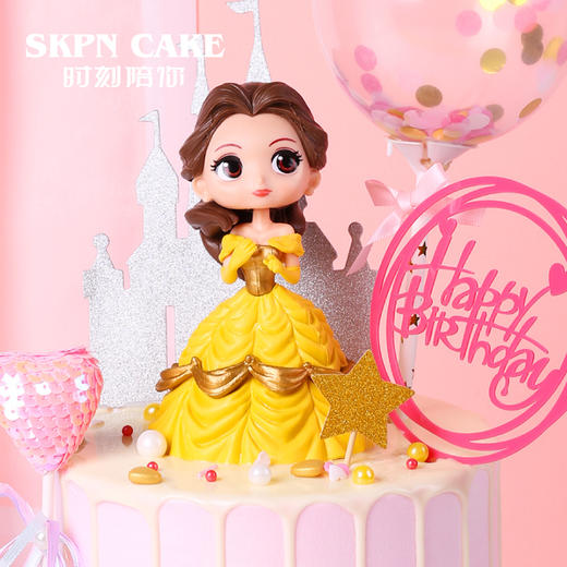 【女孩生日人气第1】贝儿公主-水果夹心奶油网红蛋糕 商品图2