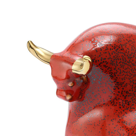 醍醐 瓷 牛转乾坤 摆件 礼盒装 商品图2