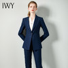 IWY/藏青色职业装西服西装正装套装女商务通勤干练修身CP10351 商品缩略图1