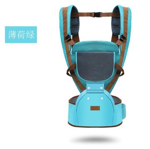 【婴儿背带】婴儿背带四季通用宝宝腰凳背小孩背带单凳抱娃神器三合一款 商品图1