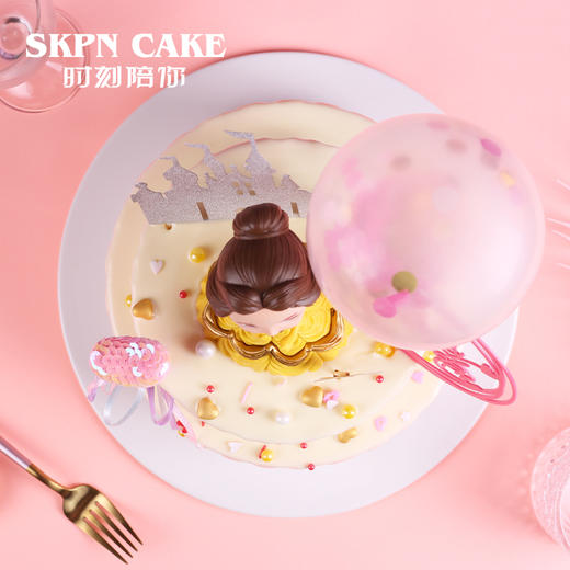 【女孩生日人气第1】贝儿公主-水果夹心奶油网红蛋糕 商品图3