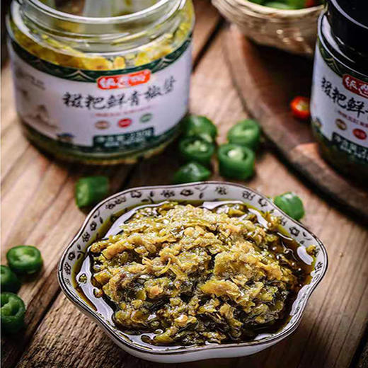 饭遭殃糍粑鲜青椒酱 商品图0
