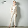 IWY/美容院高端白色西服西装套装女职业商务单排扣干练面试正装CP10407 商品缩略图2