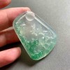 冰种绿色巧雕翡翠梅花鹿牌 商品缩略图7